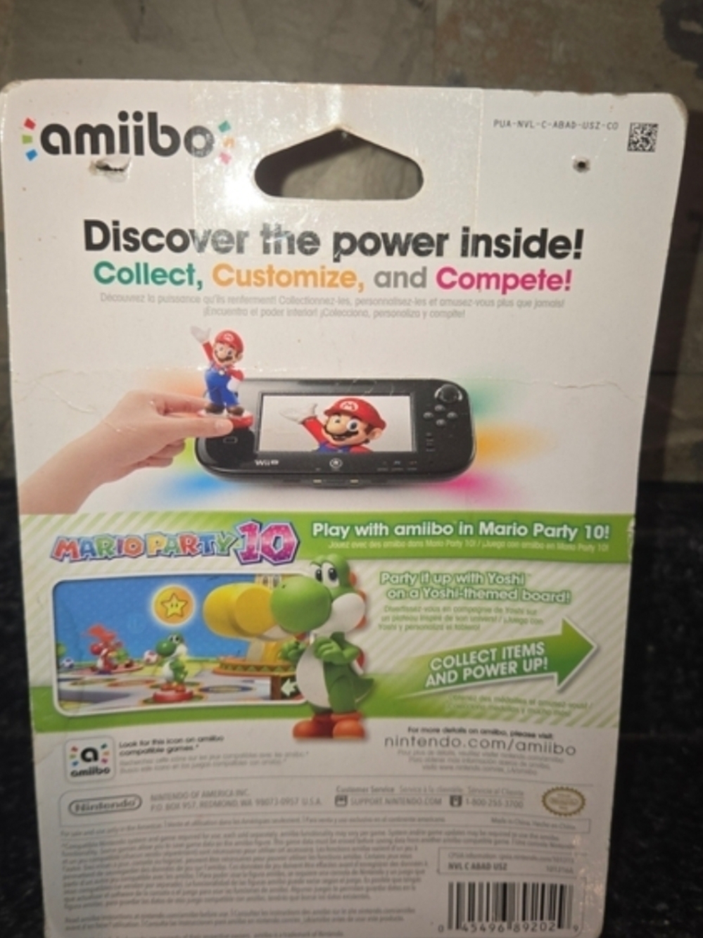 Nintendo Super Mario Yoshi Green and White Amiibo - Picture 4 of 4